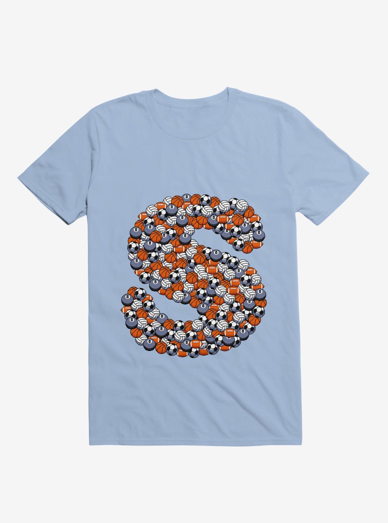 Sports! Balls T-Shirt, LIGHT BLUE, hi-res