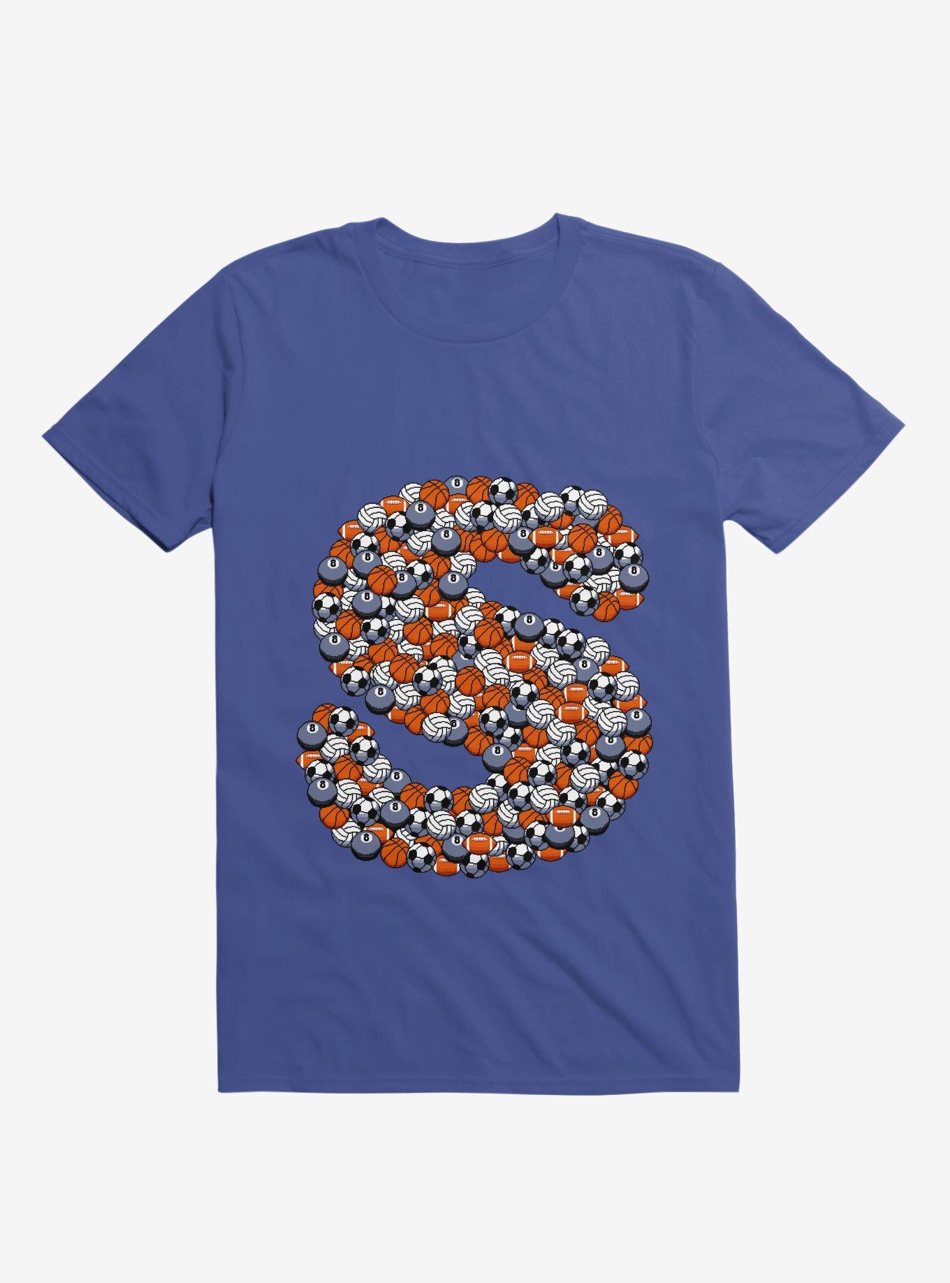 Sports! Balls T-Shirt, ROYAL, hi-res