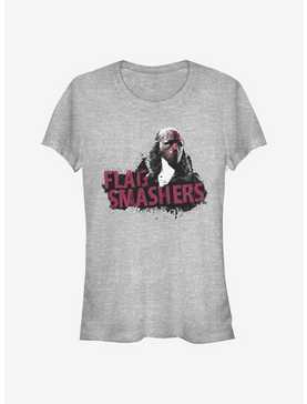 Marvel The Falcon And The Winter Soldier Flag Smashers Girls T-Shirt, , hi-res