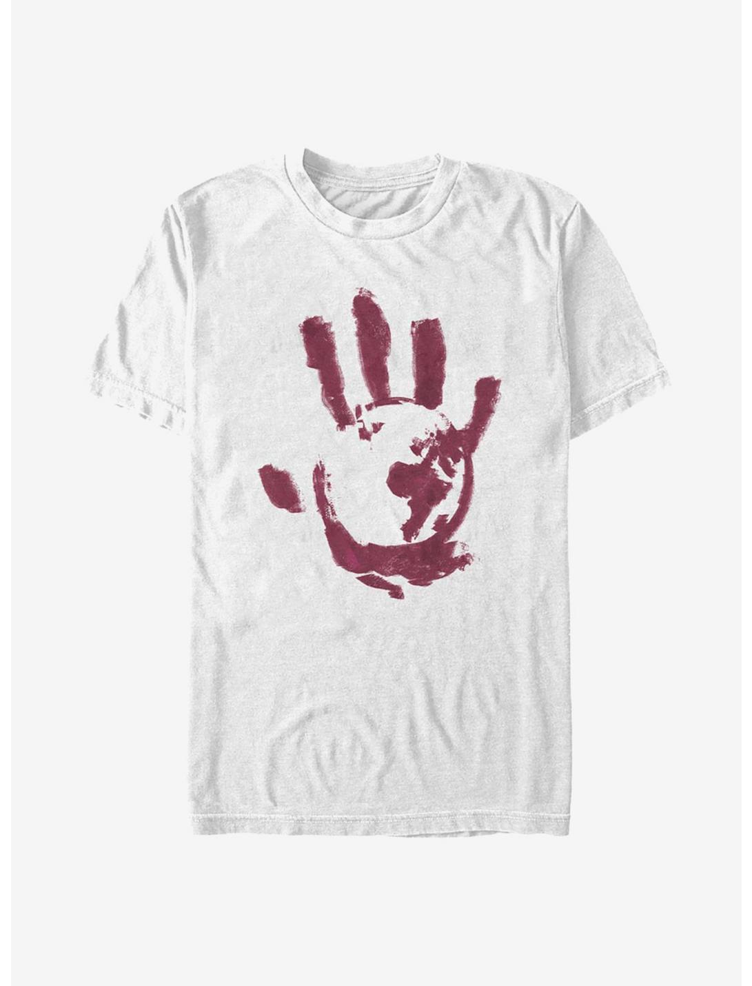 Marvel The Falcon And The Winter Soldier Bloody Hand T-Shirt, WHITE, hi-res
