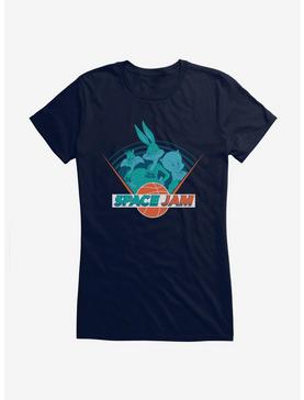 Space Jam: A New Legacy Bugs, Sylvester, Porky Basketball Crew Girls T-Shirt, , hi-res