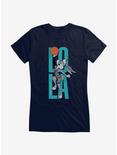 Space Jam: A New Legacy Lola Bunny Tune Squad Basketball Girls T-Shirt, NAVY, hi-res