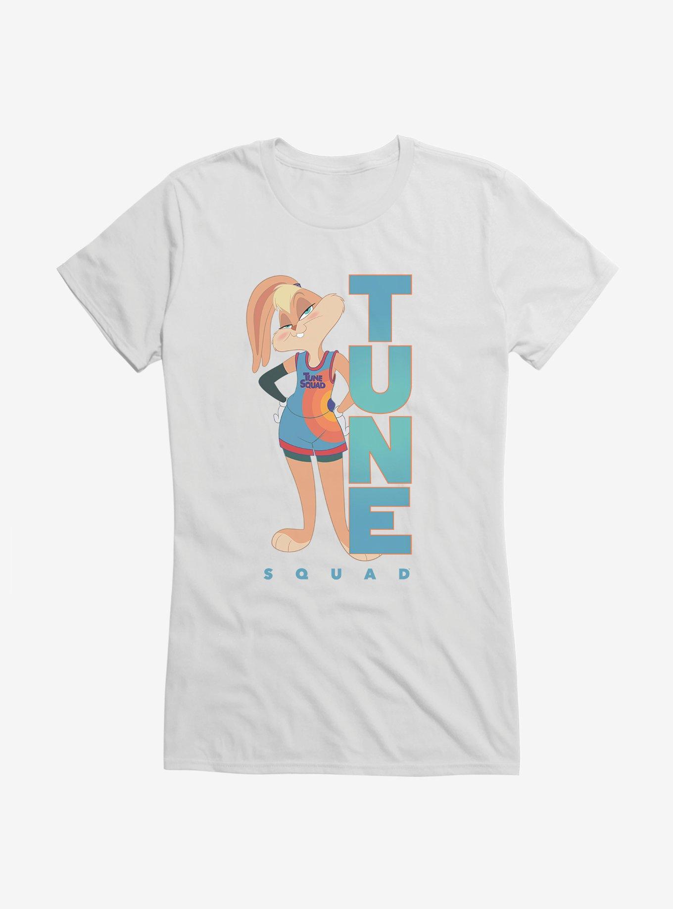Space Jam: A New Legacy Sassy Lola Bunny Tune Squad Girls T-Shirt, WHITE, hi-res