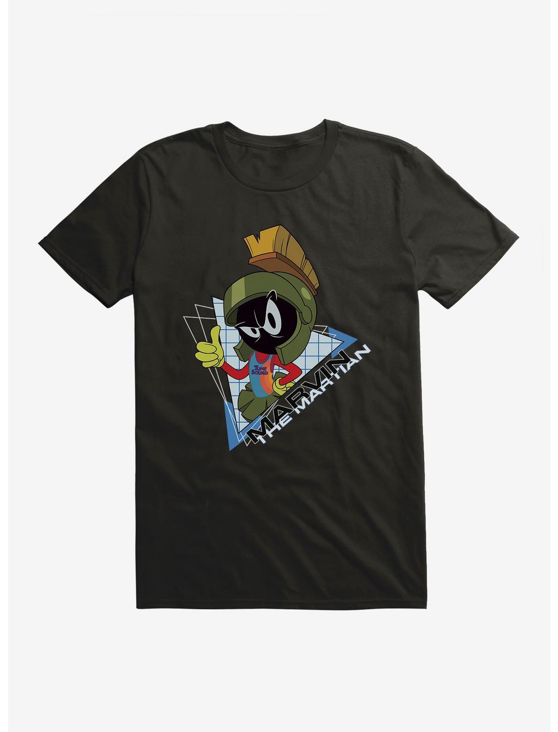 Space Jam: A New Legacy Marvin The Martian Triangle Grid T-Shirt, , hi-res