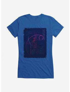 Space Jam: A New Legacy Bugs Bunny Tune Squad Digital Sketch Girls T-Shirt, , hi-res