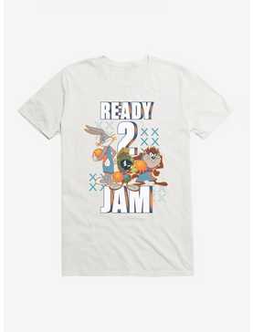 Space Jam: A New Legacy Bugs Bunny, Marvin The Martian, And Taz Ready 2 Jam T-Shirt, WHITE, hi-res