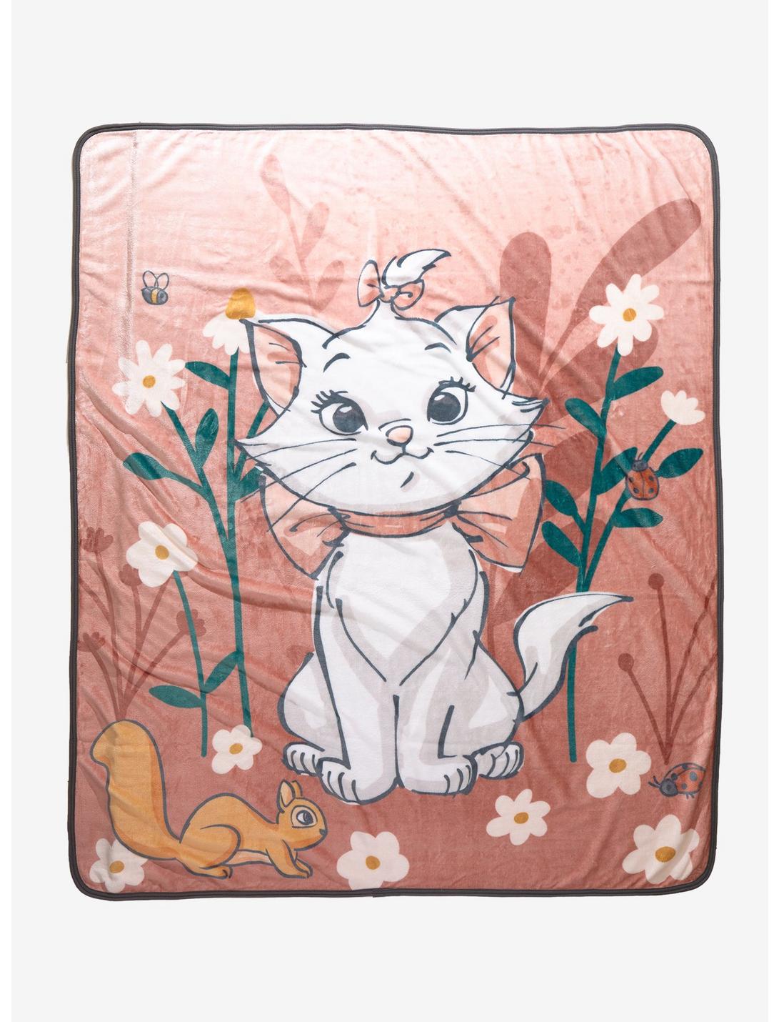 Disney The Aristocats Marie Floral Throw - BoxLunch Exclusive, , hi-res