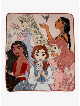 Disney Princesses Group Portrait Throw - BoxLunch Exclusive, , hi-res