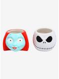 Disney The Nightmare Before Christmas Jack & Sally Figural Mini Cup Set - BoxLunch Exclusive, , hi-res