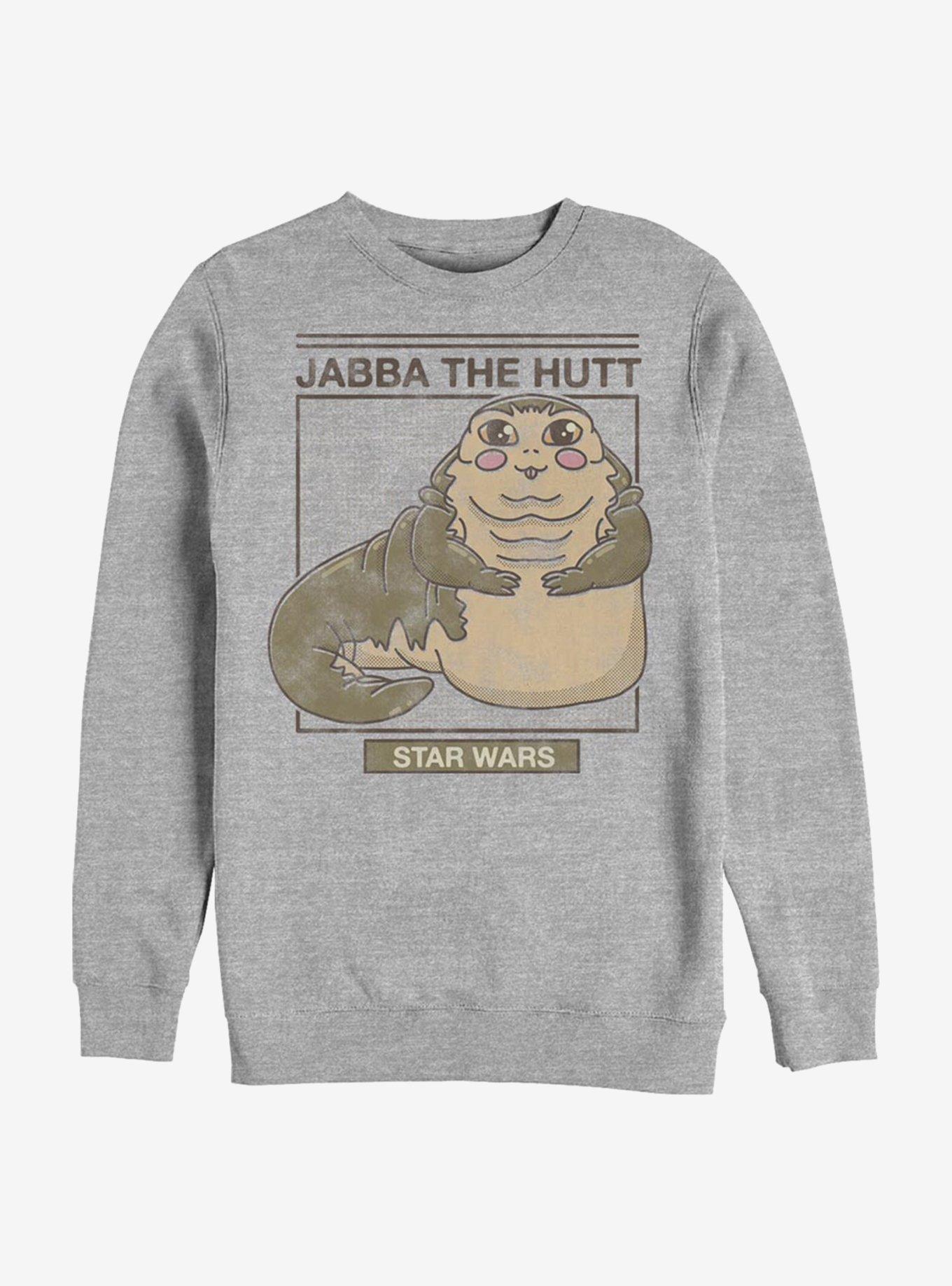 Star Wars Cute Jabba Sweatshirt, ATH HTR, hi-res