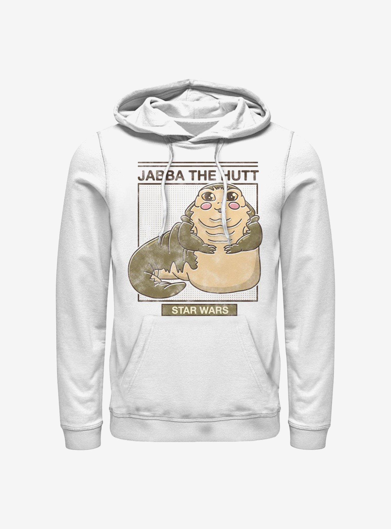 Star Wars Cute Jabba Hoodie, WHITE, hi-res