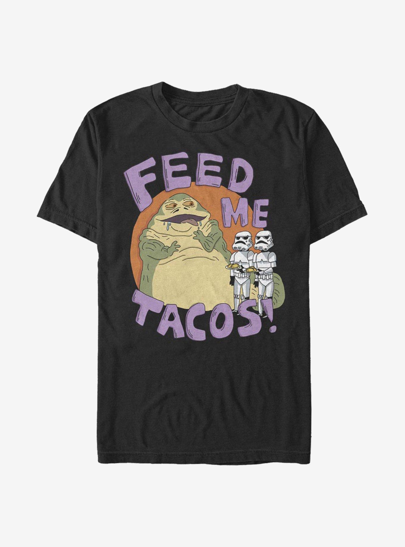 Star Wars Jabba Tacos T-Shirt, BLACK, hi-res