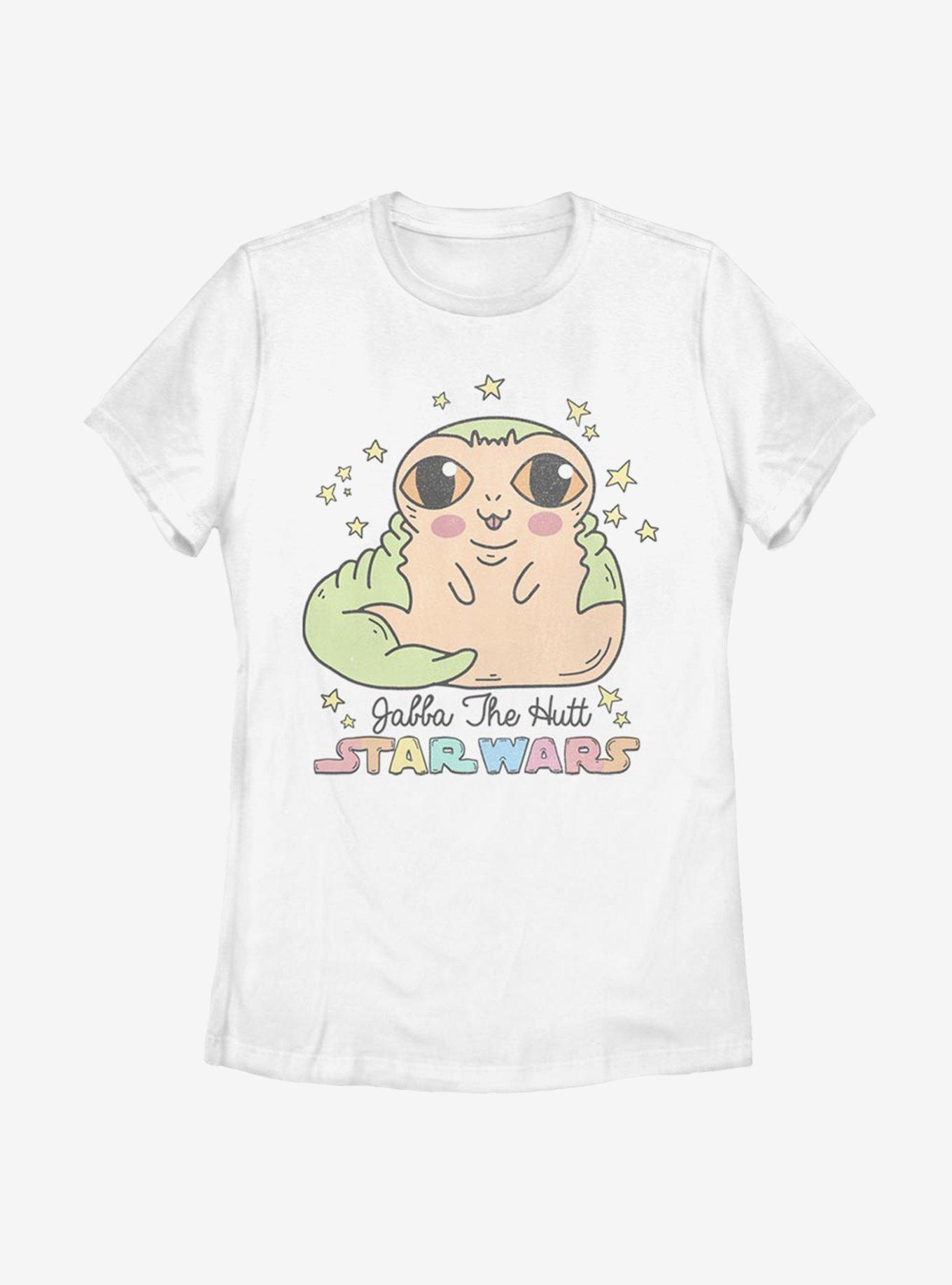 Star Wars Jabba Wabba Cute Womens T-Shirt, , hi-res