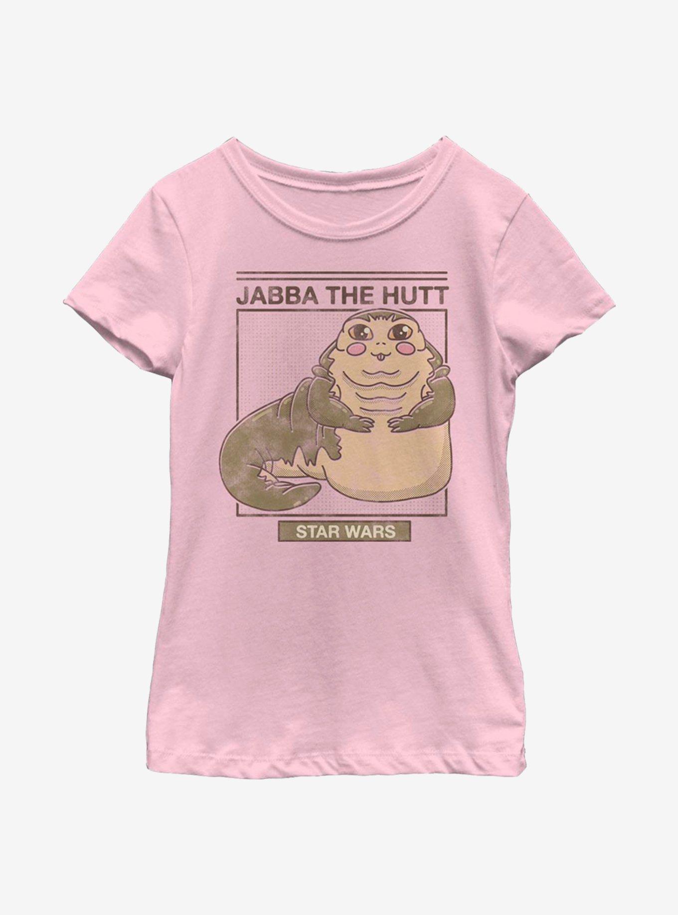 Star Wars Cute Jabba Youth Girls T-Shirt, , hi-res