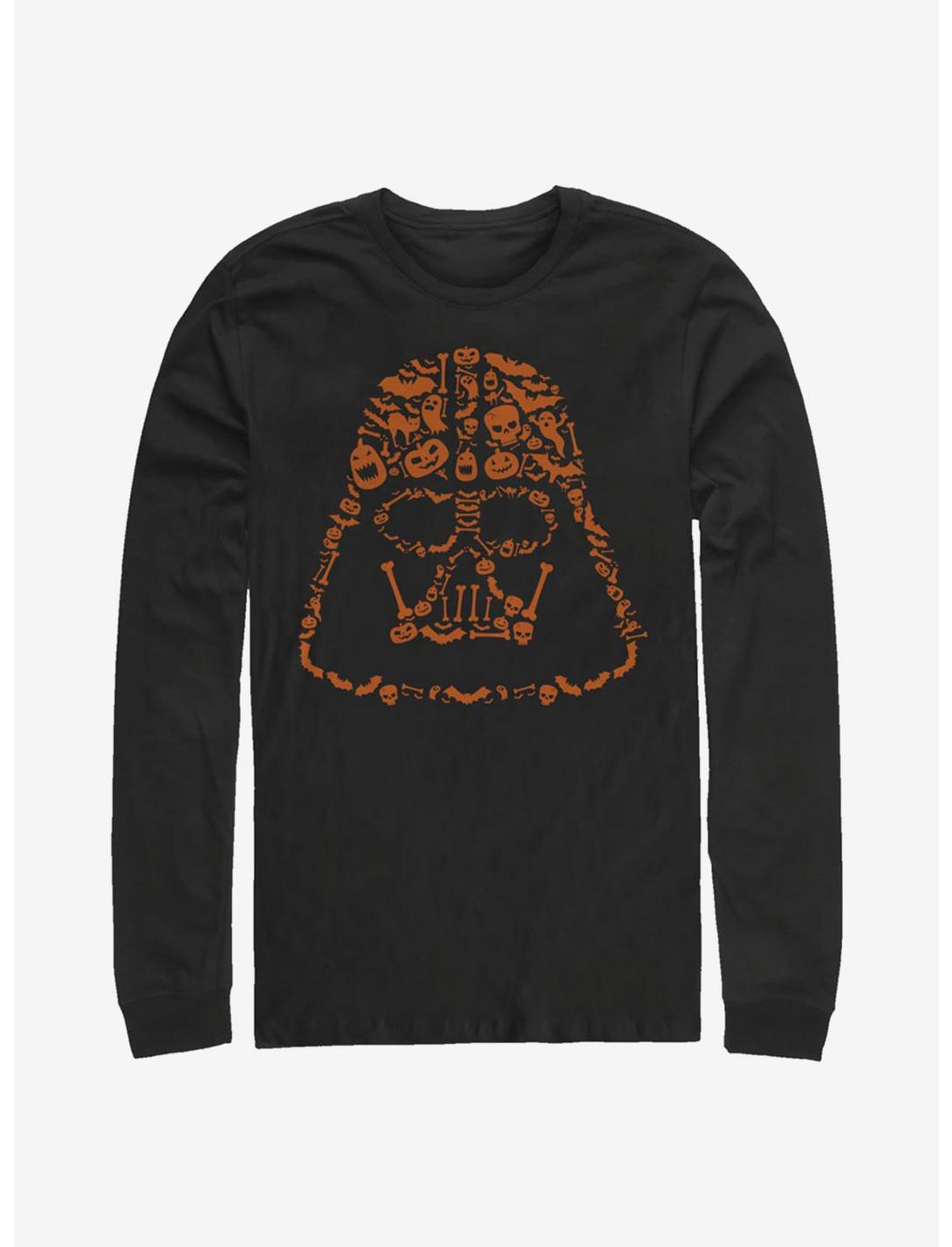 Star Wars Darth Vader Jackolanterns Long-Sleeve T-Shirt, BLACK, hi-res
