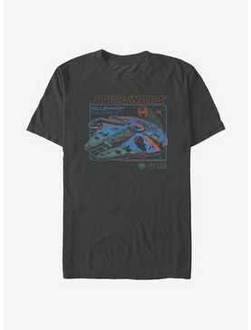 Star Wars Falcon Blue Print T-Shirt, , hi-res