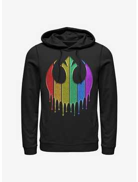 Star Wars Rainbow Rebel Drip Hoodie, , hi-res