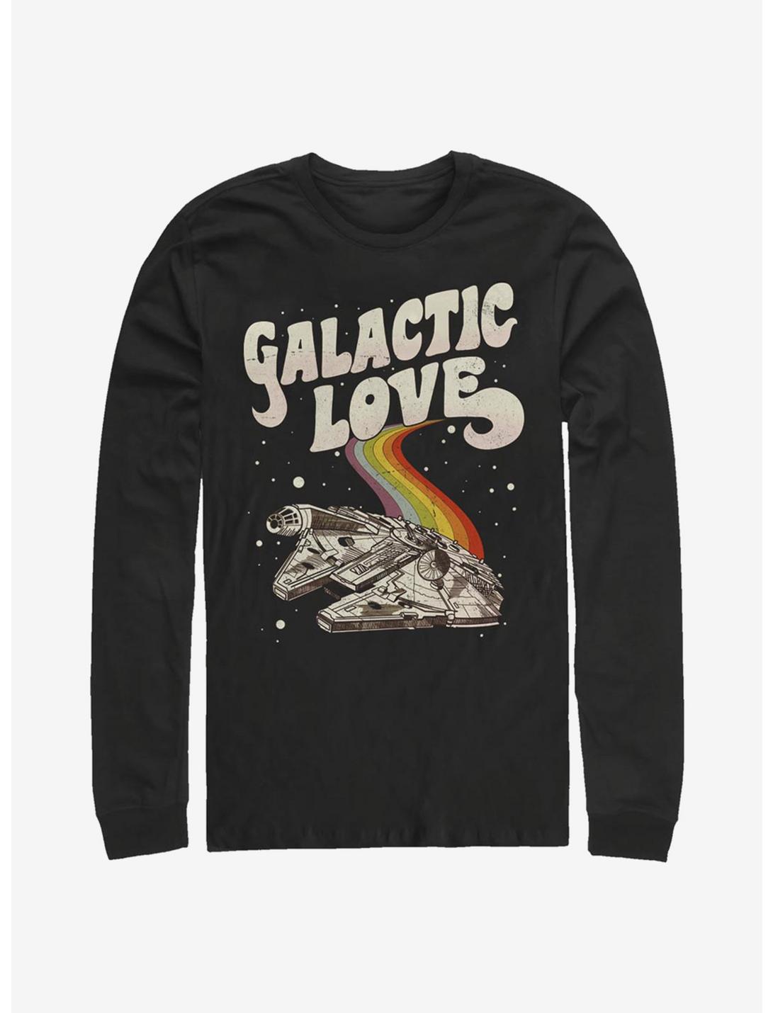 Star Wars Galactic Love Long-Sleeve T-Shirt, BLACK, hi-res