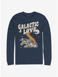 Star Wars Galactic Love Long-Sleeve T-Shirt, NAVY, hi-res