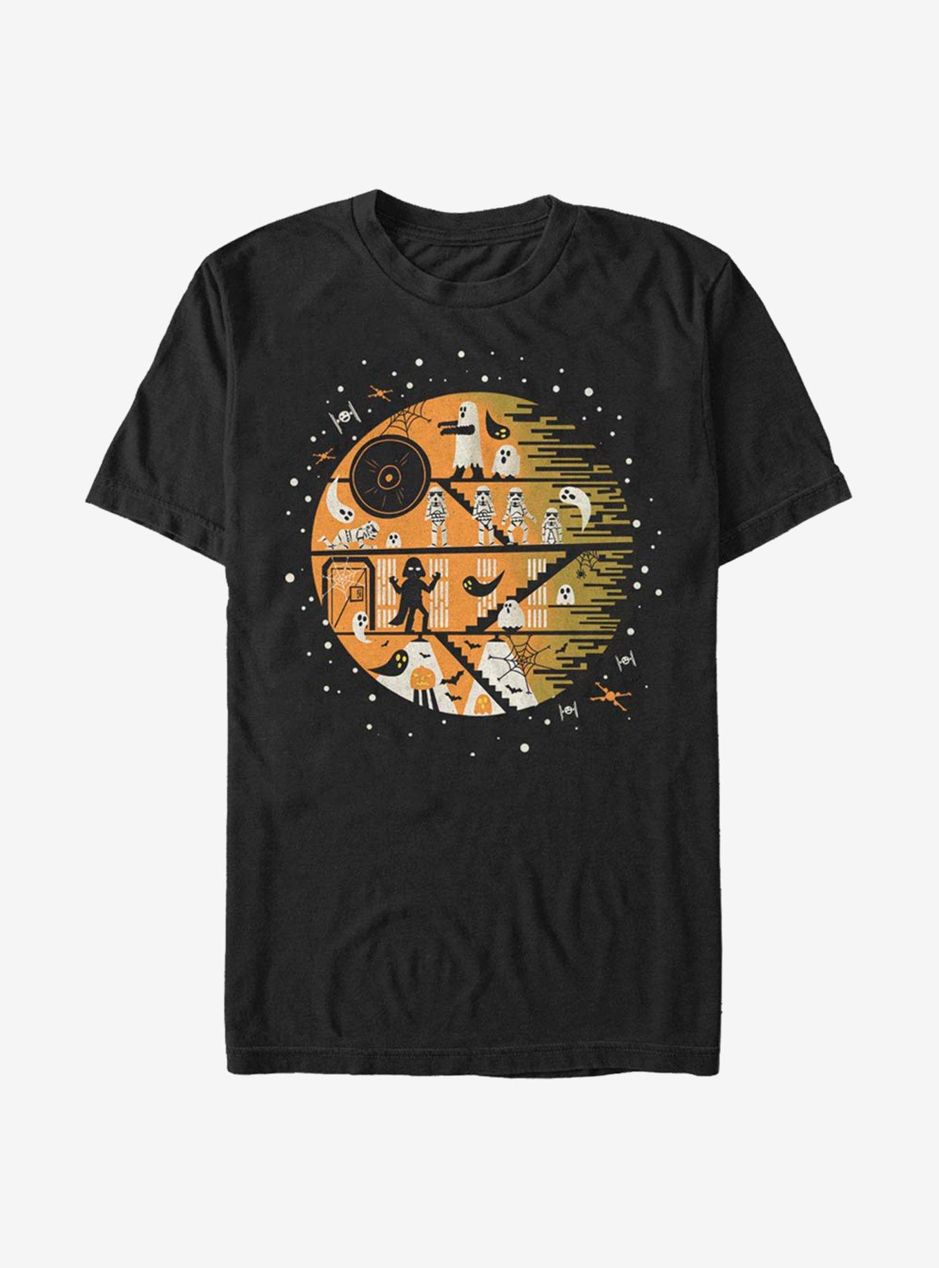 Star Wars Death Star Haunt T-Shirt, BLACK, hi-res view 1