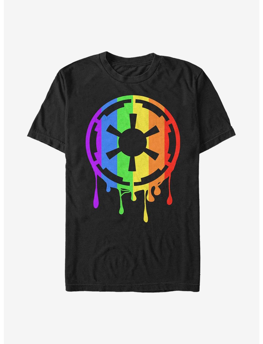 Star Wars Empire Rainbow T-Shirt, BLACK, hi-res