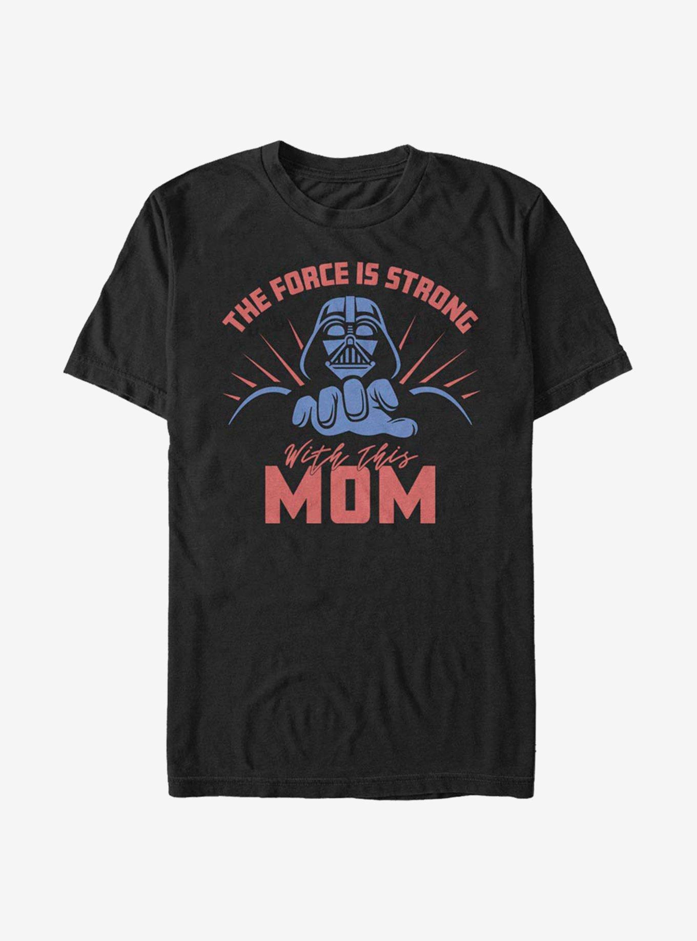 Star Wars The Force Is Strong With This Mom T-Shirt, , hi-res