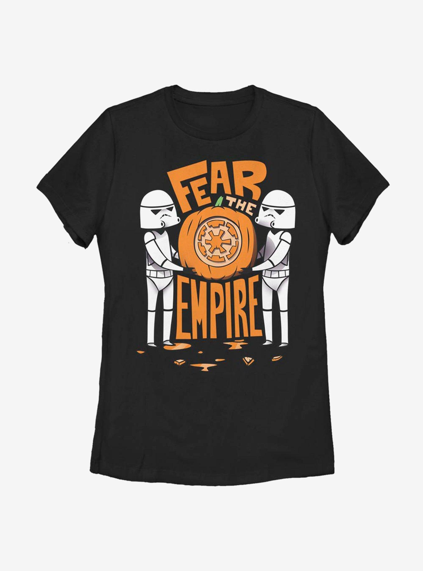 Star Wars Fear The Empire Womens T-Shirt, BLACK, hi-res