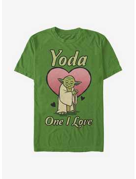 Star Wars Yoda One I Love T-Shirt, , hi-res