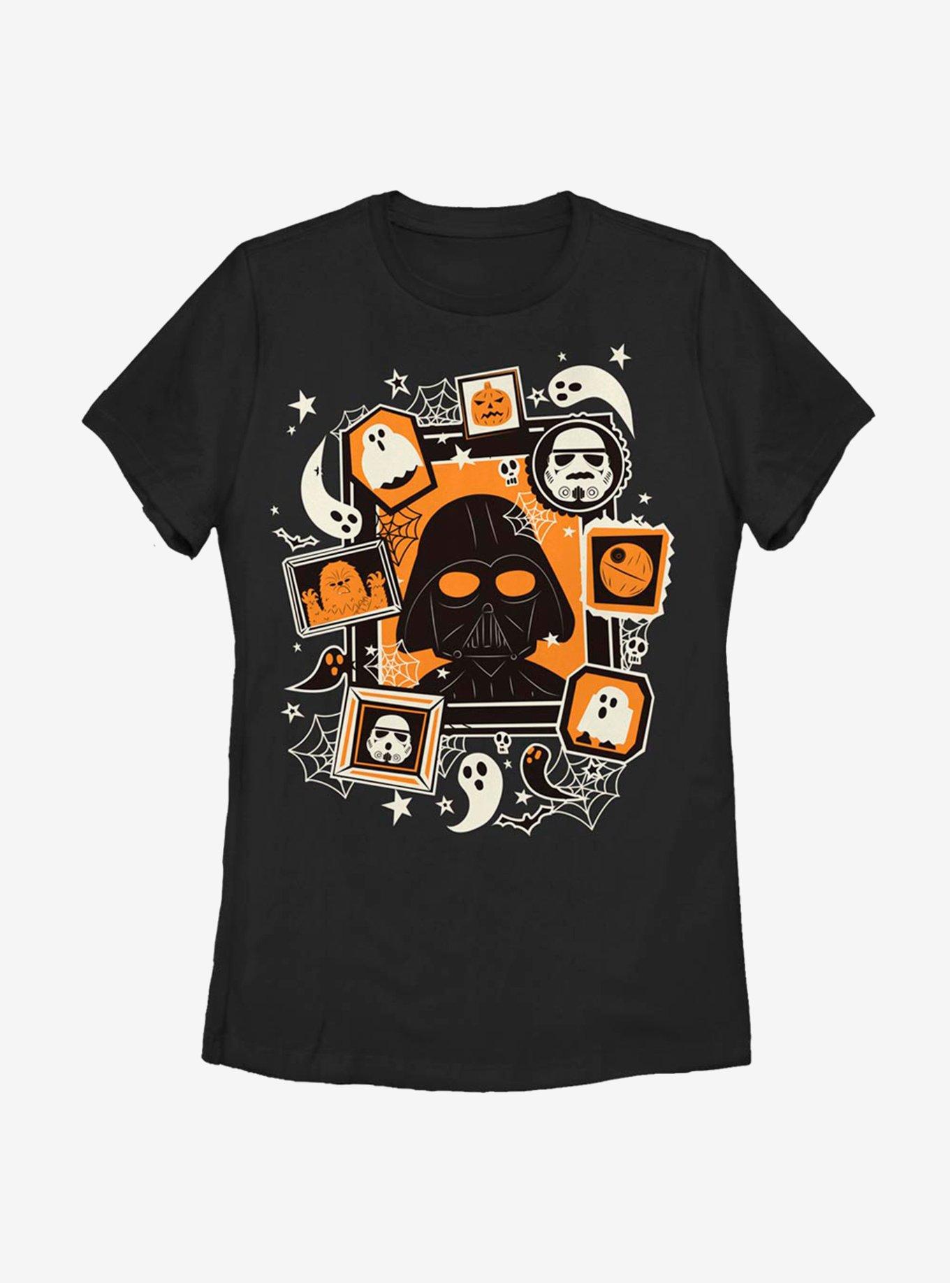 Star Wars Vader Halloween Womens T-Shirt, BLACK, hi-res