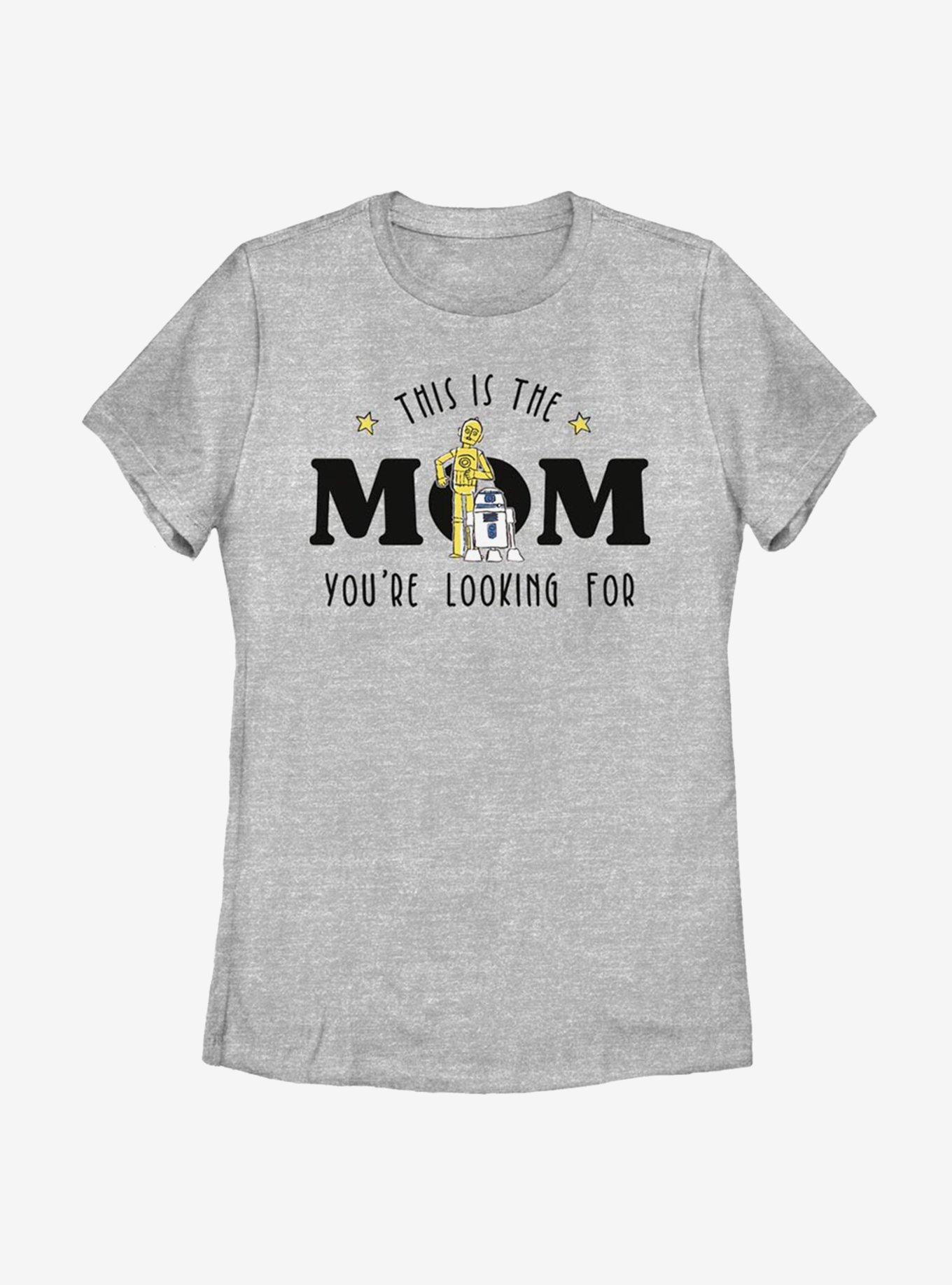 Star Wars The Mom You're Looking For Womens T-Shirt, ATH HTR, hi-res