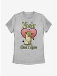 Star Wars Yoda One I Love Womens T-Shirt, ATH HTR, hi-res