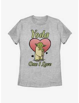 Star Wars Yoda One I Love Womens T-Shirt, , hi-res