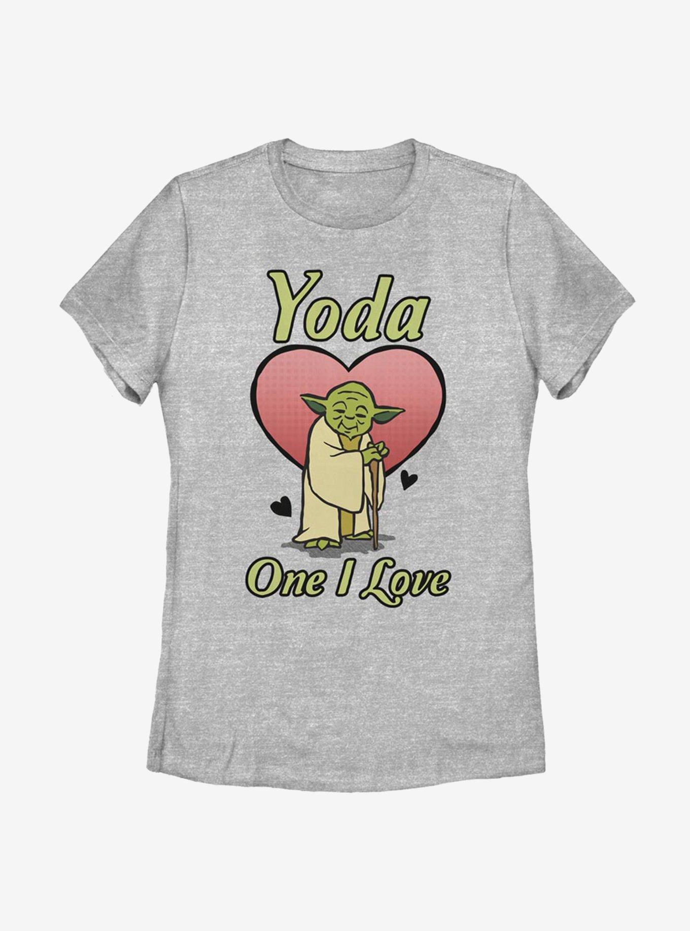 Star Wars Yoda One I Love Womens T-Shirt, , hi-res