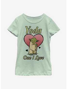 Star Wars Yoda One I Love Youth Girls T-Shirt, , hi-res