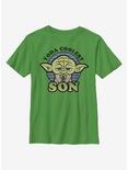 Star Wars Yoda Coolest Son Youth T-Shirt, KELLY, hi-res