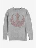 Star Wars Rose Rebel Sweatshirt, ATH HTR, hi-res