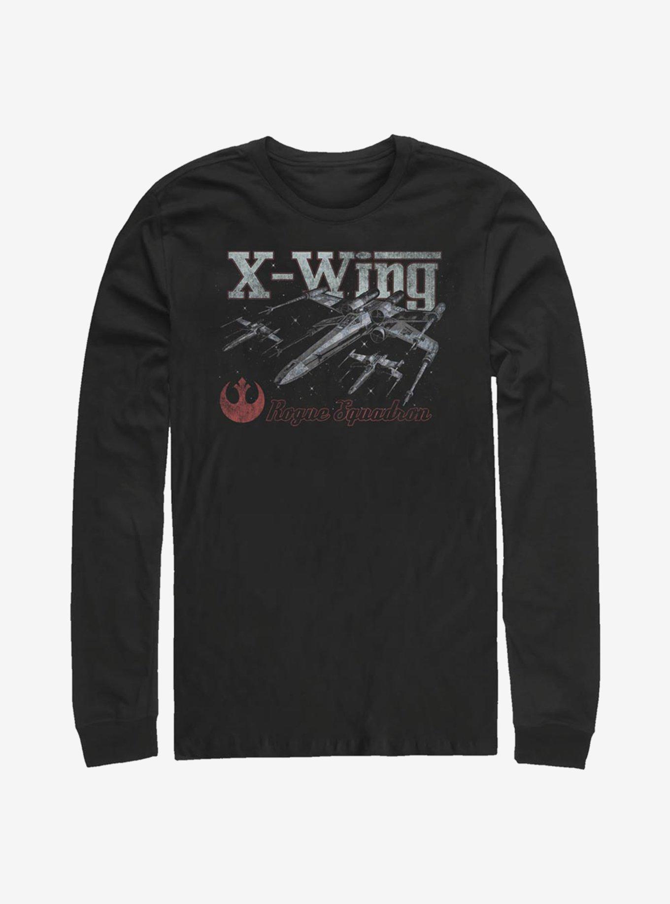 Star Wars Rogue Squadron Long-Sleeve T-Shirt, BLACK, hi-res