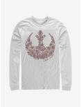 Star Wars Rose Rebel Long-Sleeve T-Shirt, WHITE, hi-res