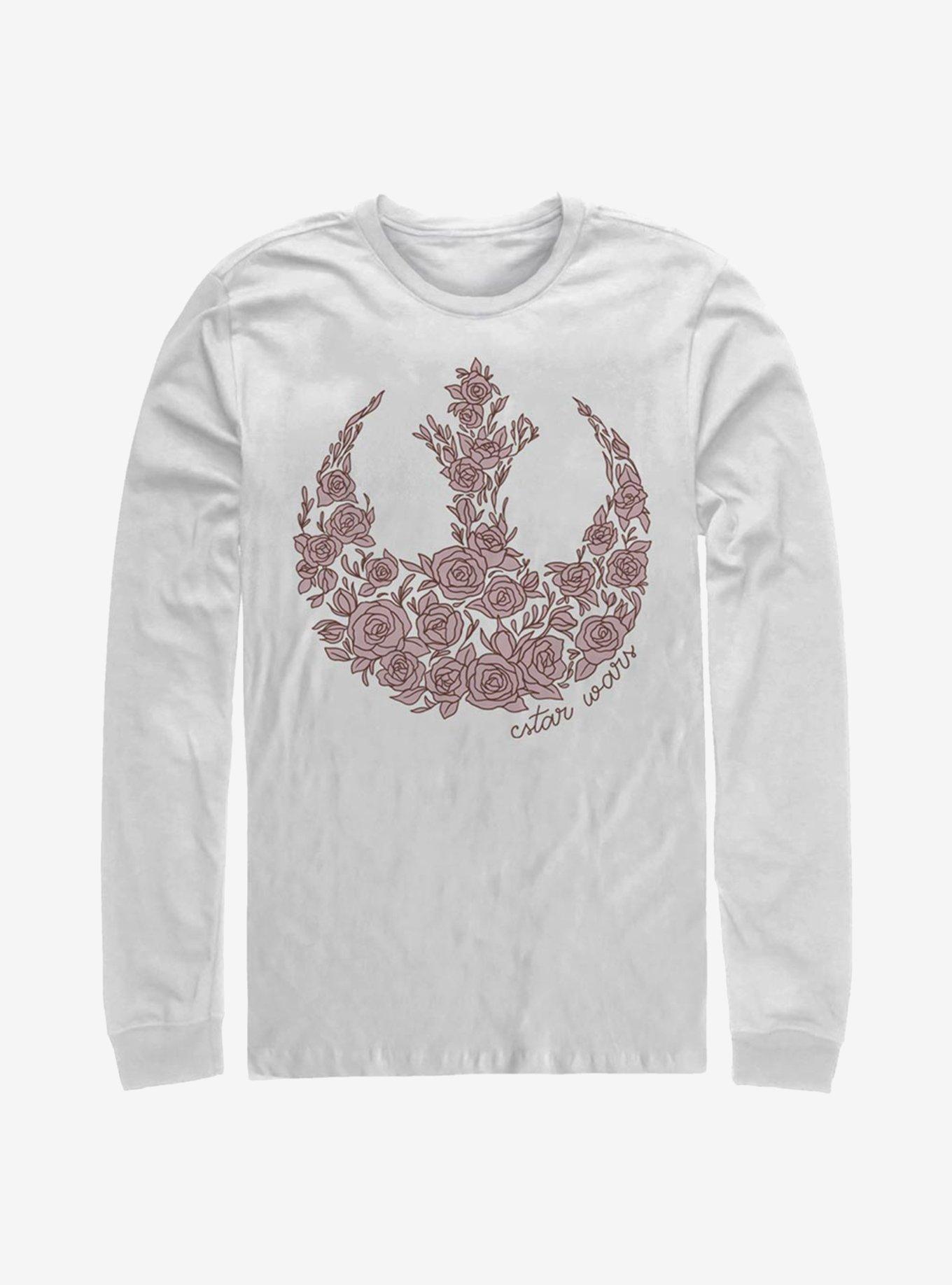 Star Wars Rose Rebel Long-Sleeve T-Shirt, , hi-res