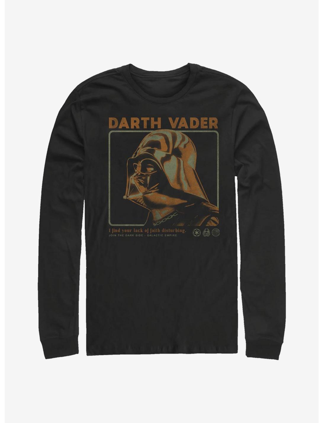 Star Wars Darth Vader Box Long-Sleeve T-Shirt, BLACK, hi-res