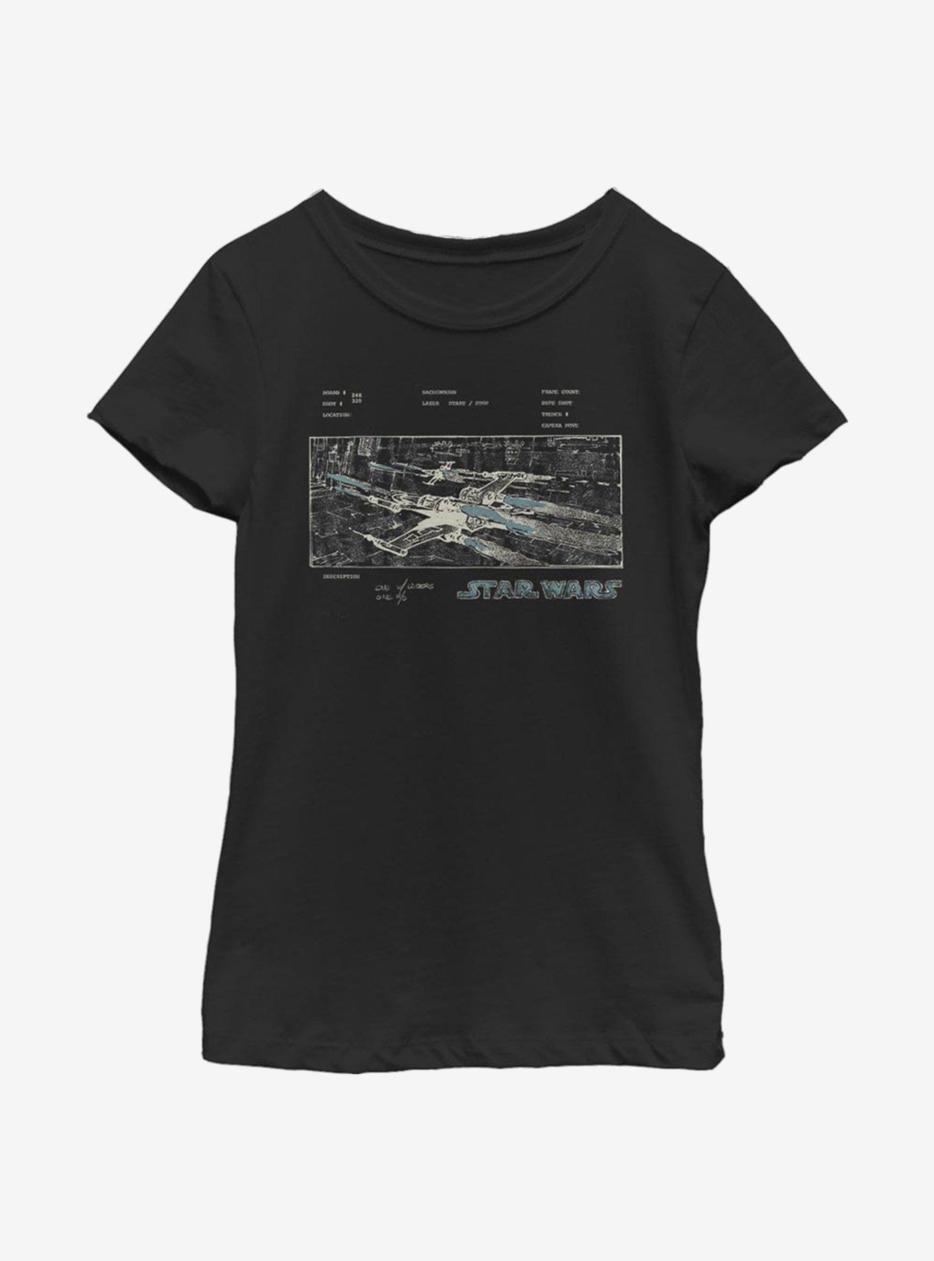 Star Wars Concept Plate Youth Girl T-Shirt, , hi-res