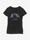 Star Wars Cosmic Dust Youth Girl T-Shirt, BLACK, hi-res