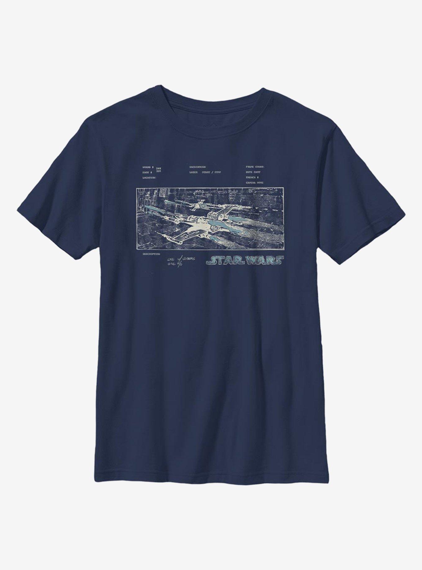 Star Wars Concept Plate Youth T-Shirt, NAVY, hi-res