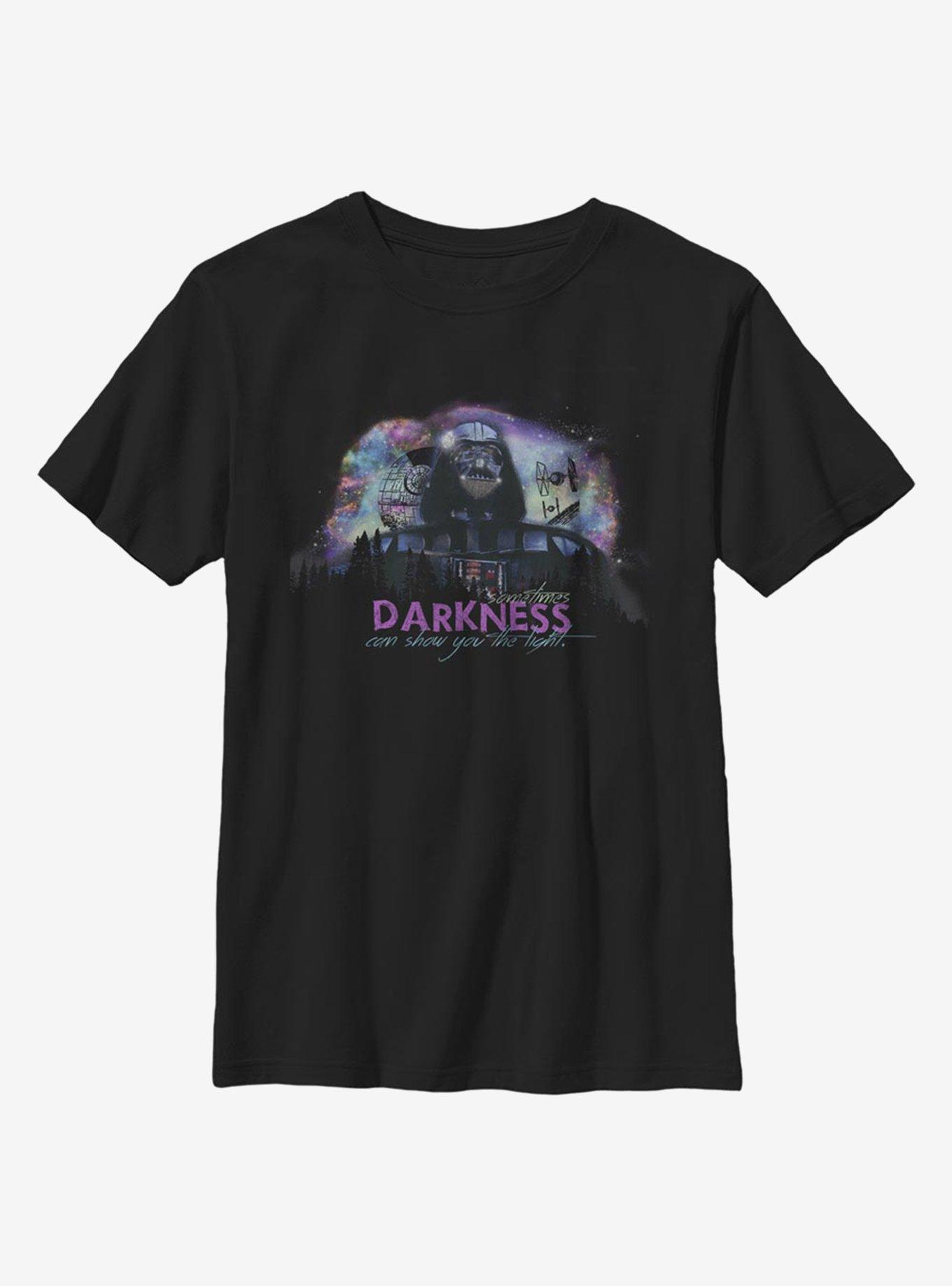Star Wars Cosmic Dust Youth T-Shirt, BLACK, hi-res