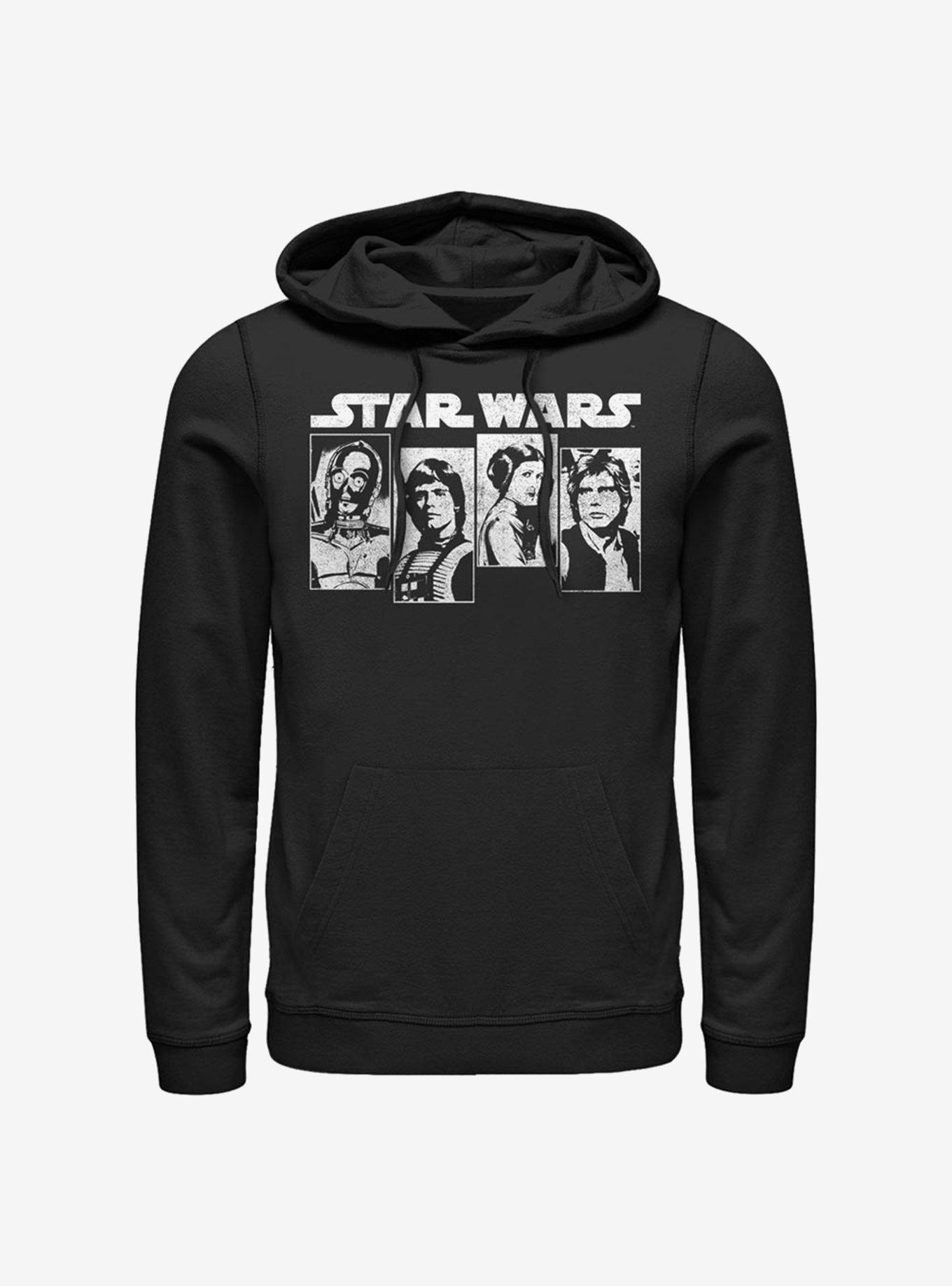 Star Wars Squad Falcon Hoodie, BLACK, hi-res