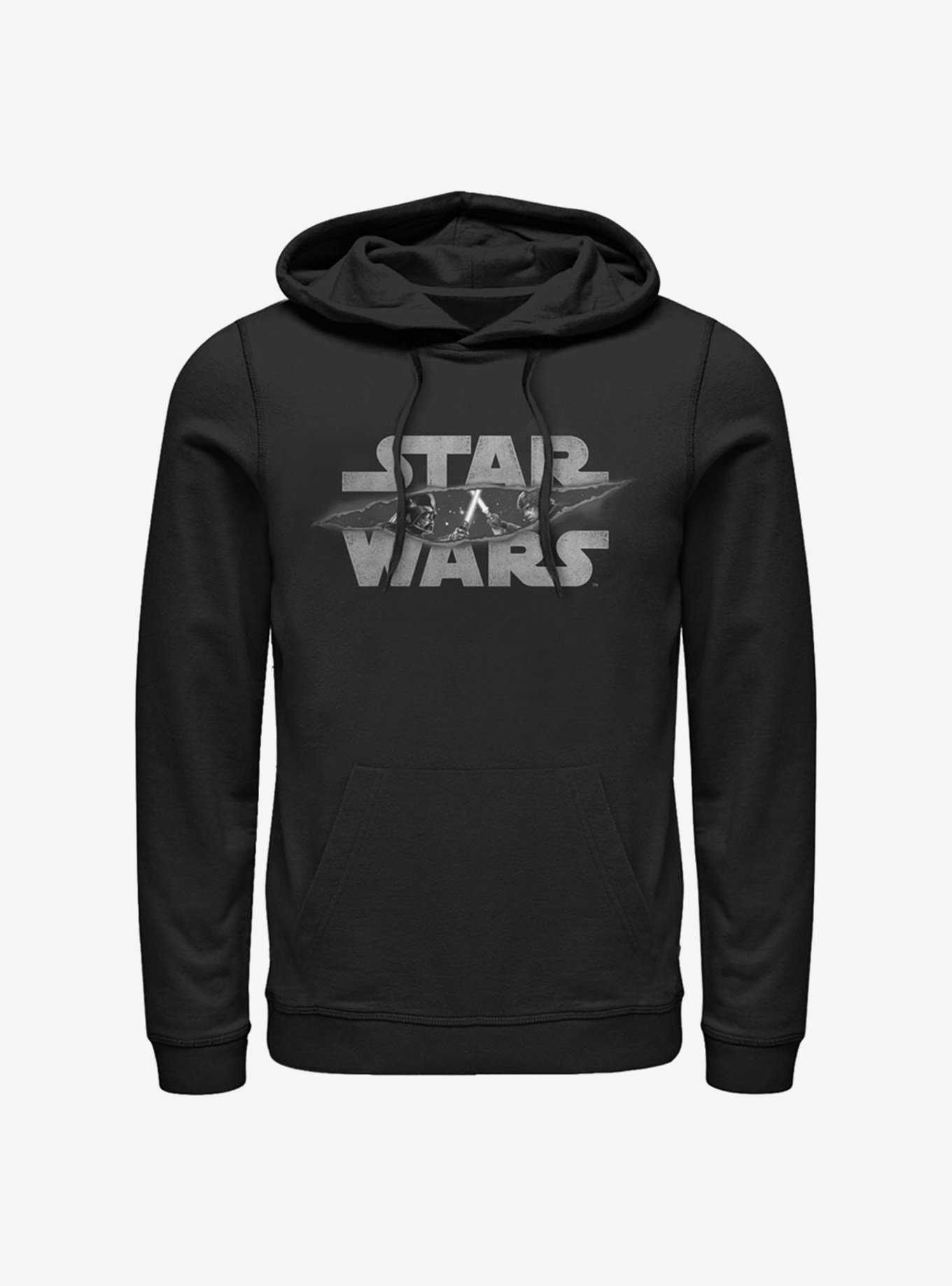 Star wars logo outlet hoodie