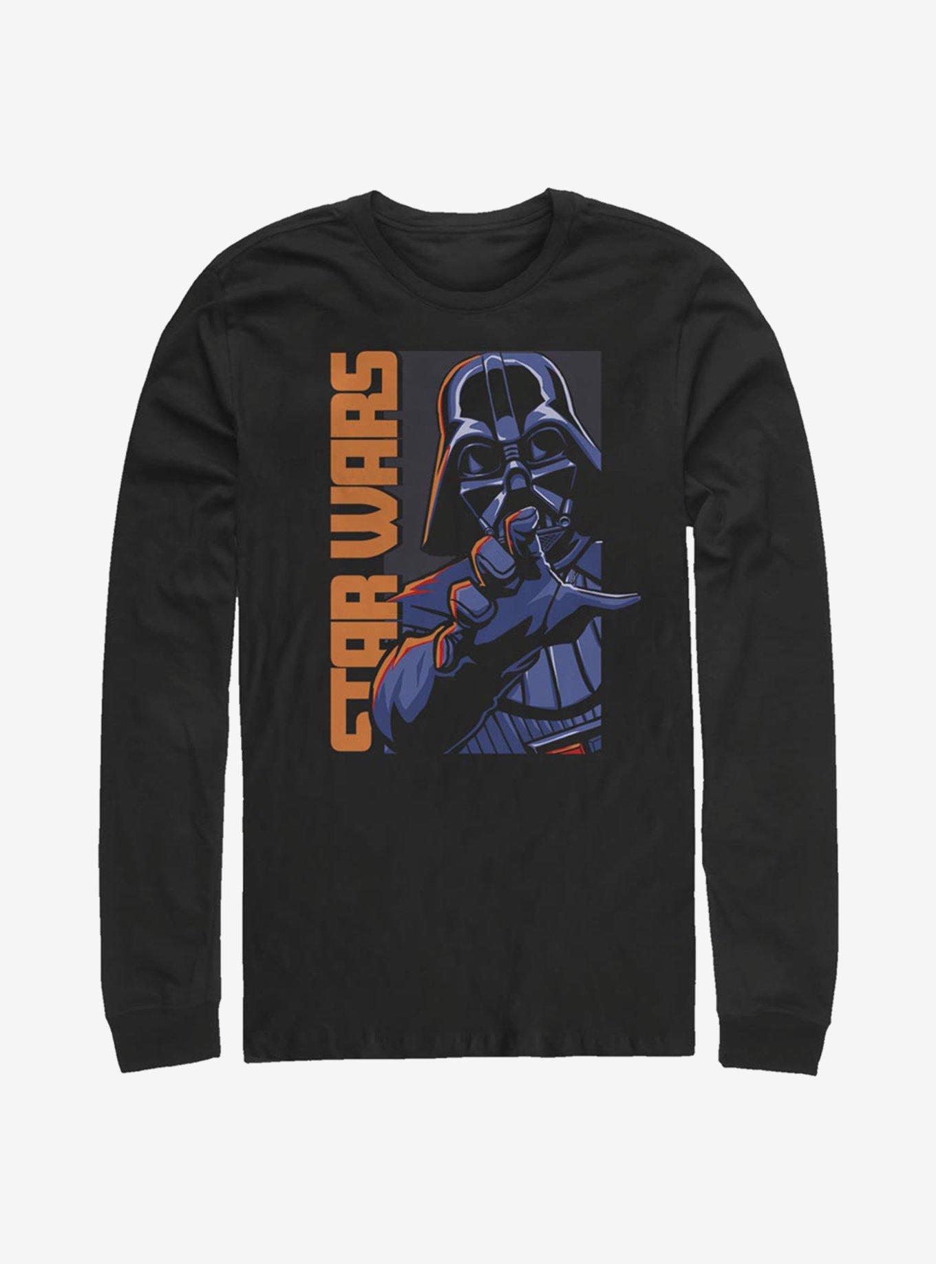 Star Wars Force Choke Long-Sleeve T-Shirt, BLACK, hi-res