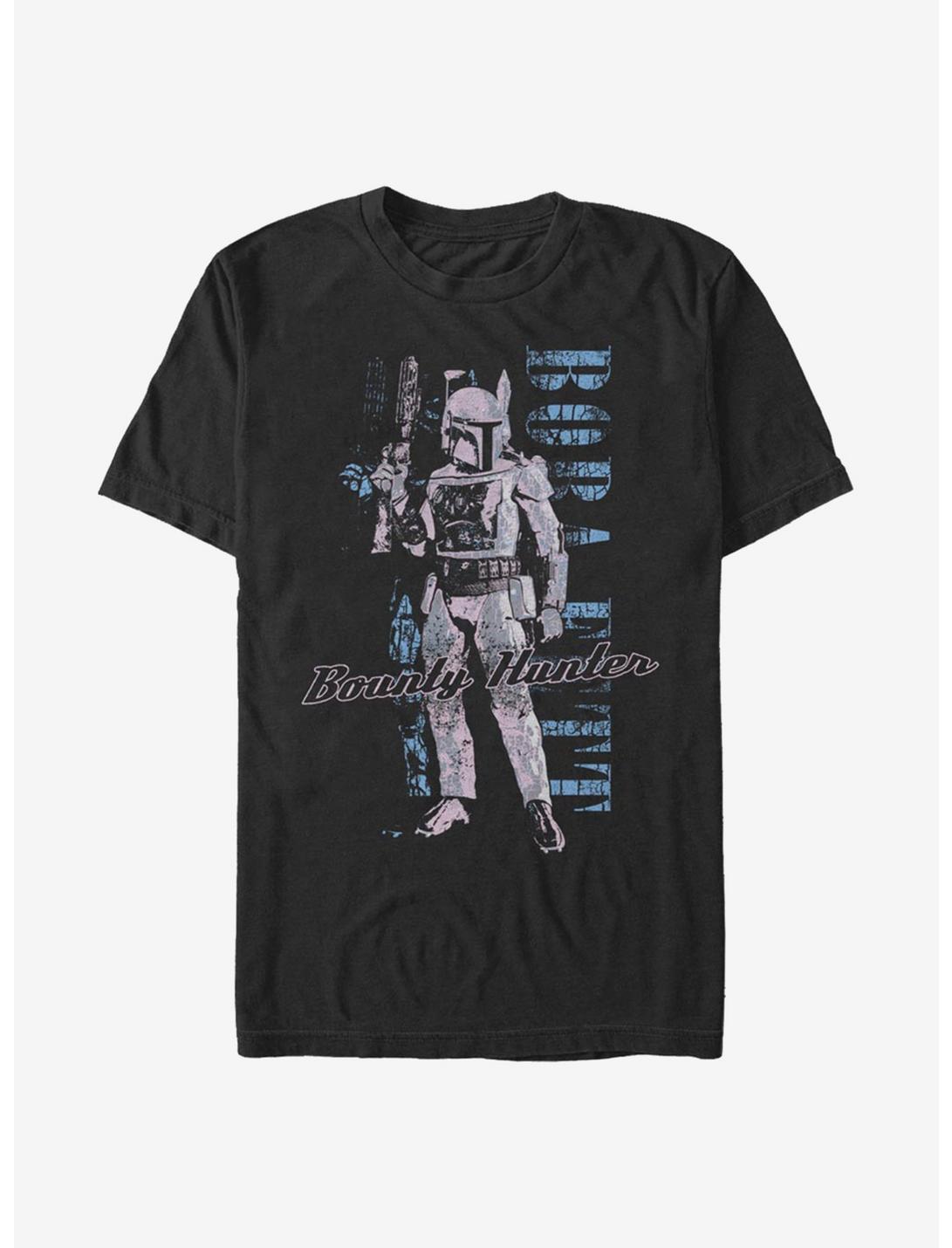 Star Wars Distressed Boba T-Shirt, BLACK, hi-res