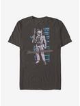 Star Wars Distressed Boba T-Shirt, CHARCOAL, hi-res