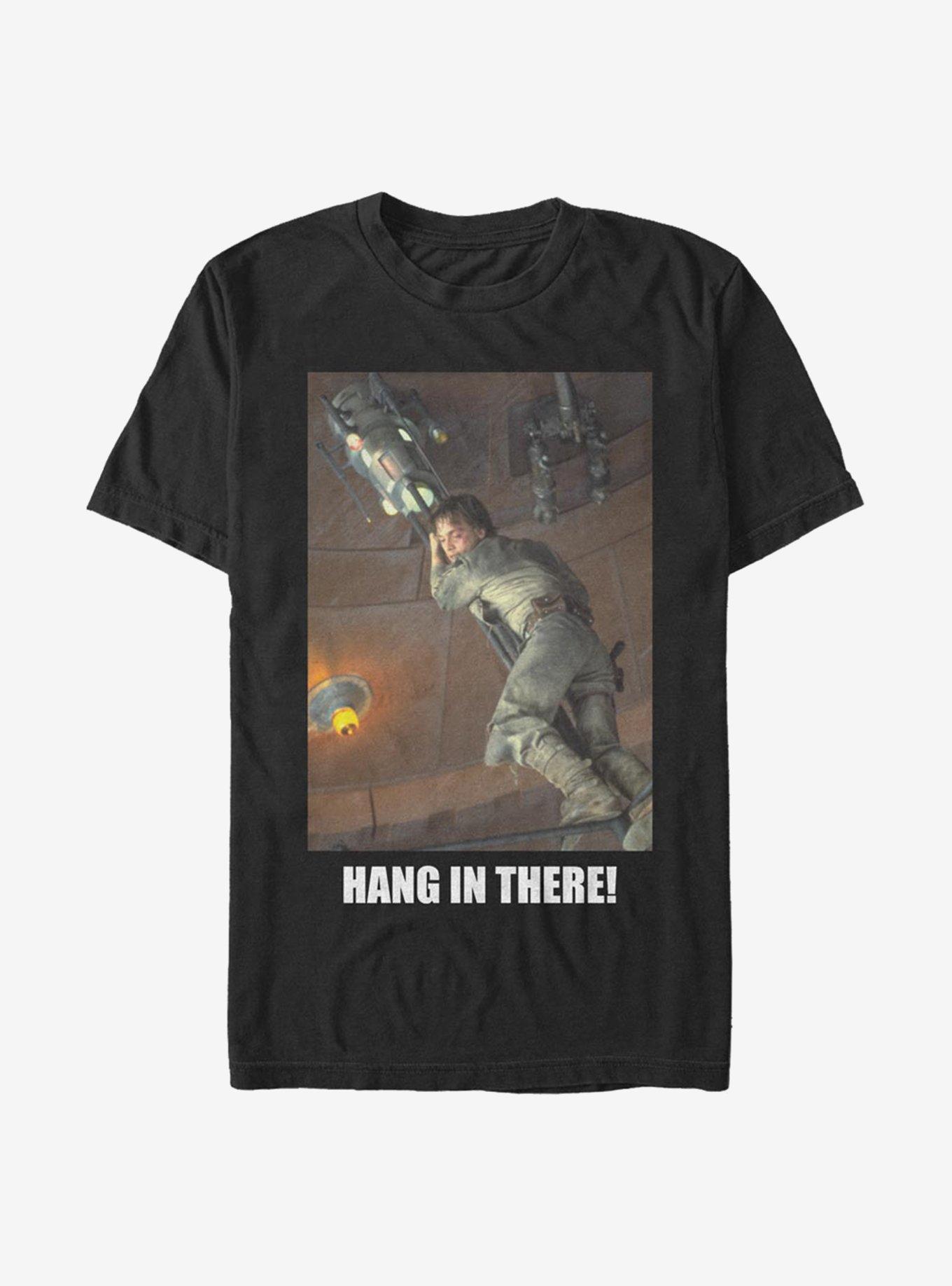 Star Wars Hang In There! T-Shirt, BLACK, hi-res